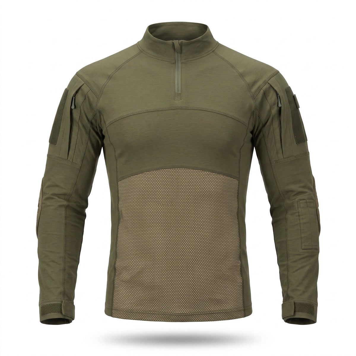 Tactical Combat Shirt for Men with Mesh Panels - product view 1 | Buffalo Gears
