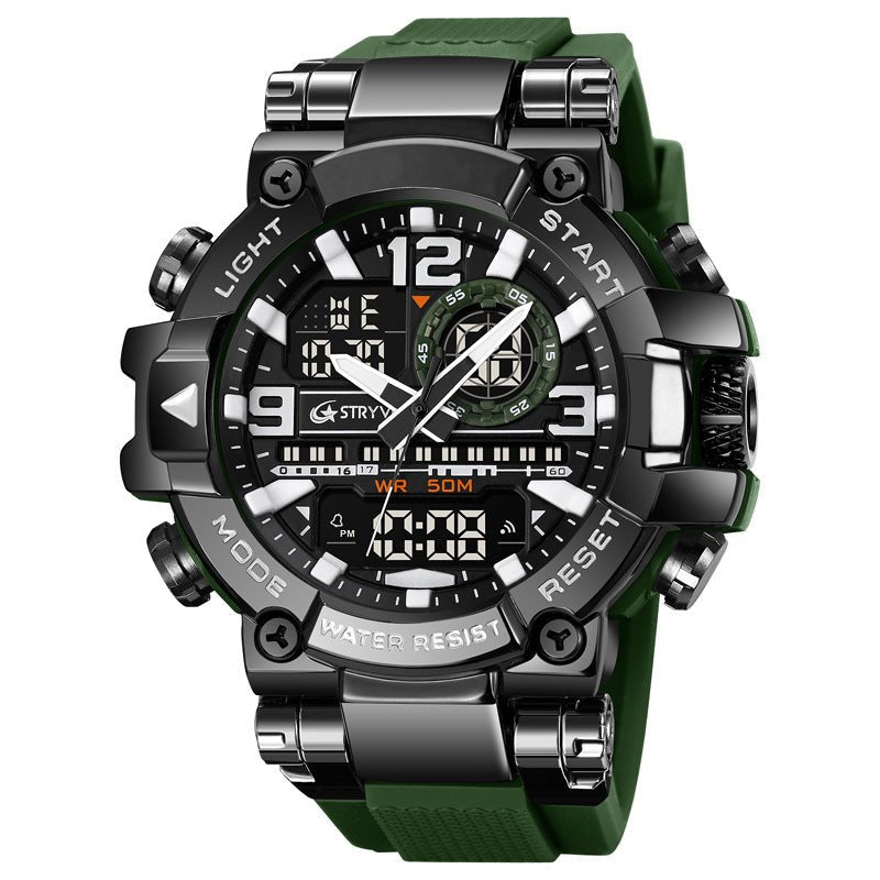 Tactical Digital Sports Watch with Moon and Tide Tracker - product view 4 | Buffalo Gears