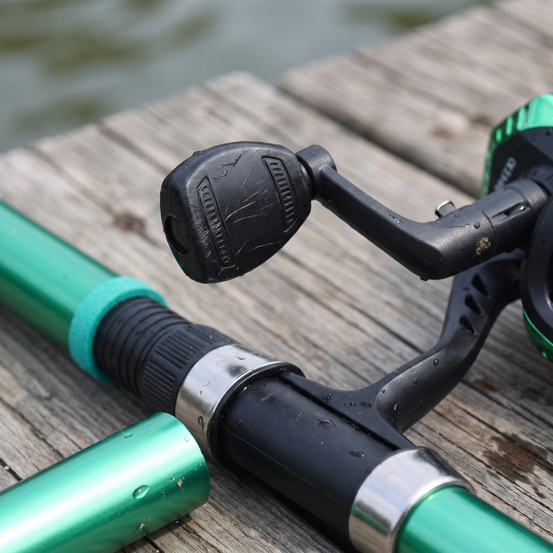 Telescopic Rod and Spinning Reel Combo with Smooth Bearings - product view 4 | Buffalo Gears