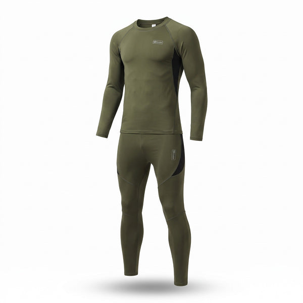 Thermal Base Layer Set for Men, Top and Bottoms