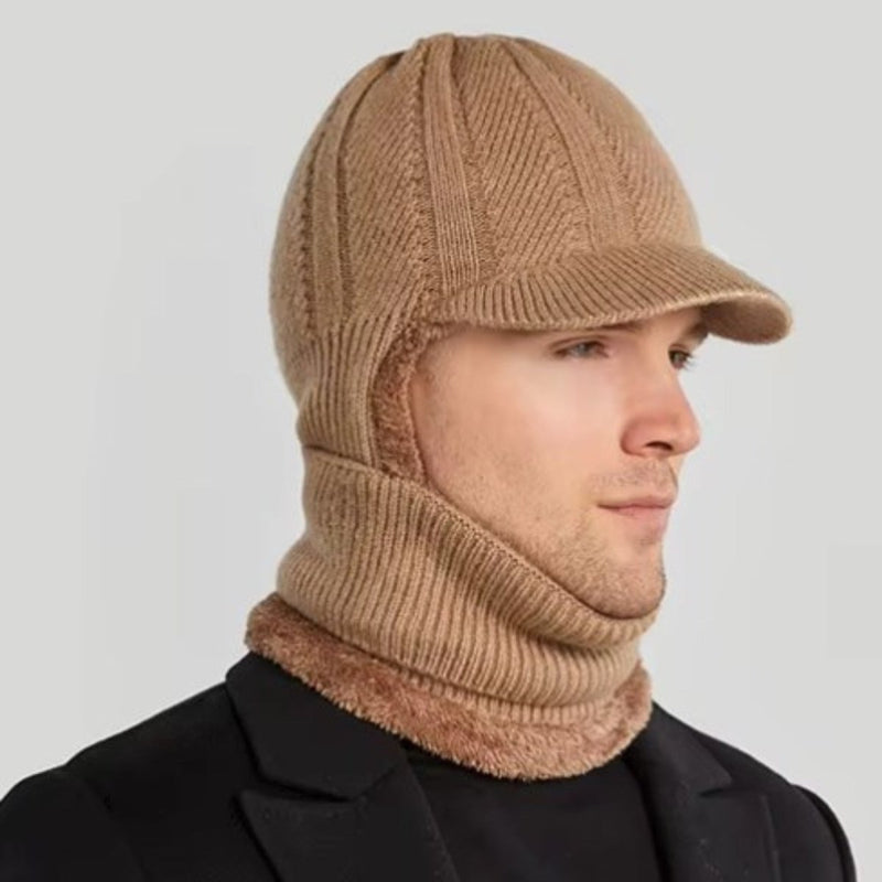 Thermal Knit Balaclava with Built-In Wind Visor - product view 6 | Buffalo Gears
