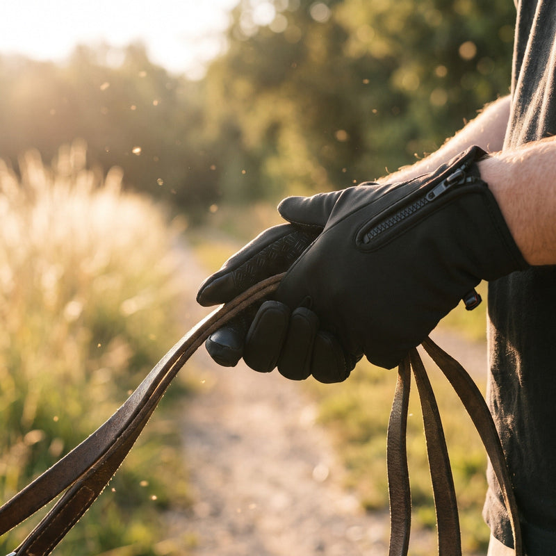 Thermal Lined Touchscreen Gloves for Autumn and Winter - product view 3 | Buffalo Gears