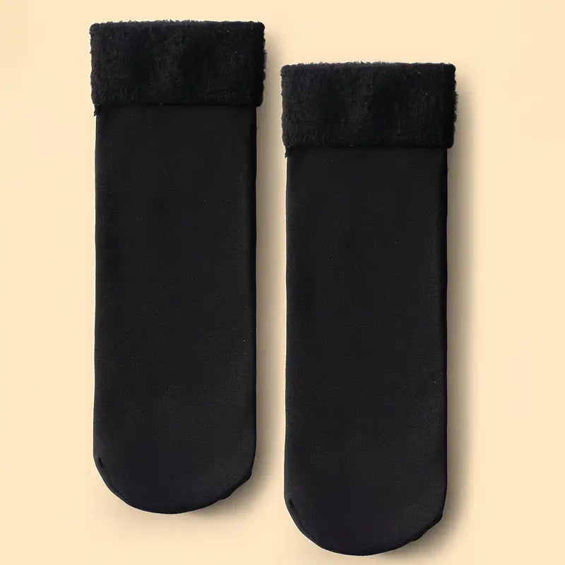 Thermal-Lined Winter Socks, Warm Cotton, Pack of 10 Pairs - product view 4 | Buffalo Gears