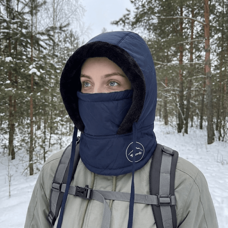 Thermal Water-Resistant Balaclava for Winter Trails - product view 4 | Buffalo Gears