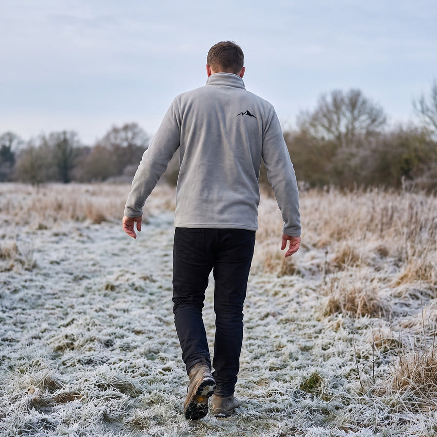 Thick Knit Jumper for Men with Flocked Lining - product view 4 | Buffalo Gears