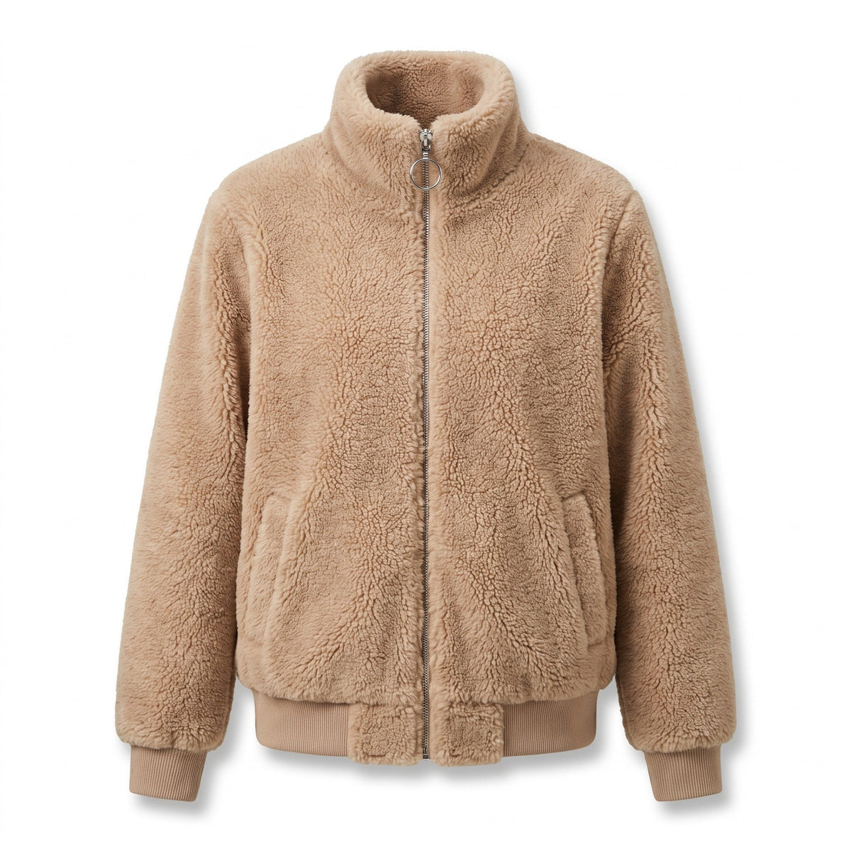 Thick Velvet Sweatshirt Jacket for Women, Loose Fit - product view 1 | Buffalo Gears