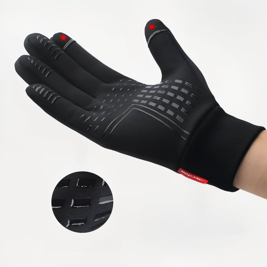 Touchscreen Winter Hiking Gloves with Waterproof Shell - product view 4 | Buffalo Gears