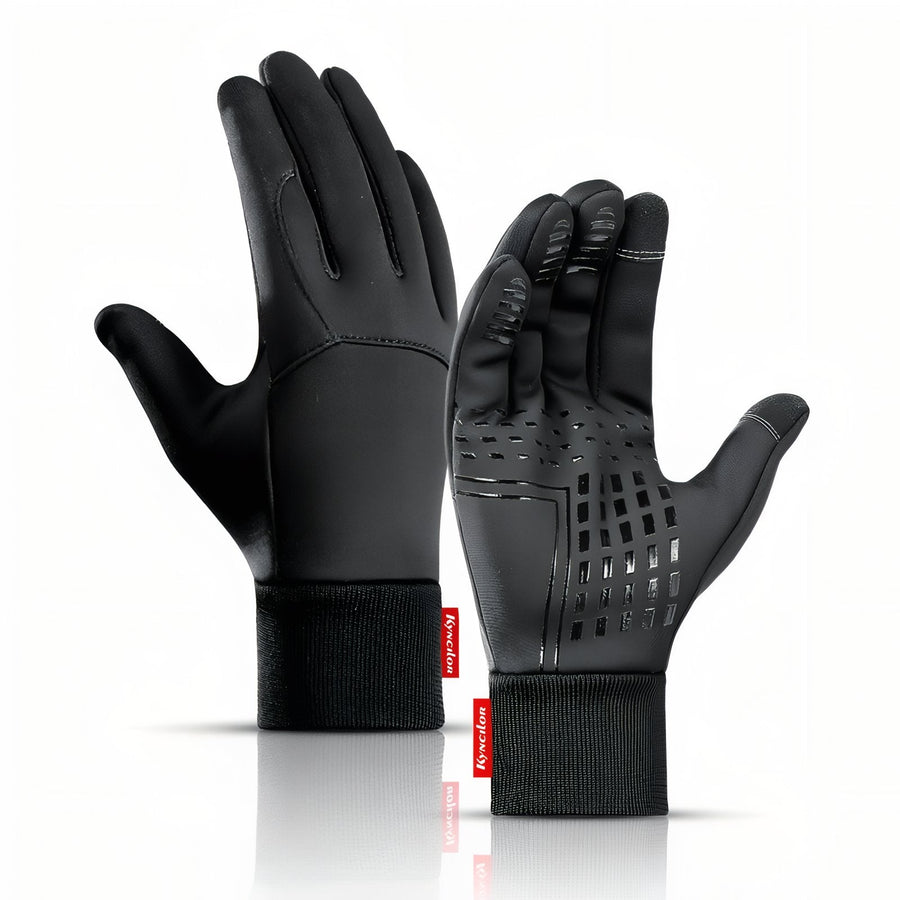 Touchscreen Winter Hiking Gloves with Waterproof Shell - product view 12 | Buffalo Gears
