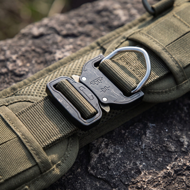 Two Part MOLLE Duty Belt with Cobra Quick Release Buckles - product view 4 | Buffalo Gears