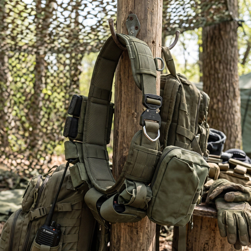 Two Part MOLLE Duty Belt with Cobra Quick Release Buckles - product view 5 | Buffalo Gears