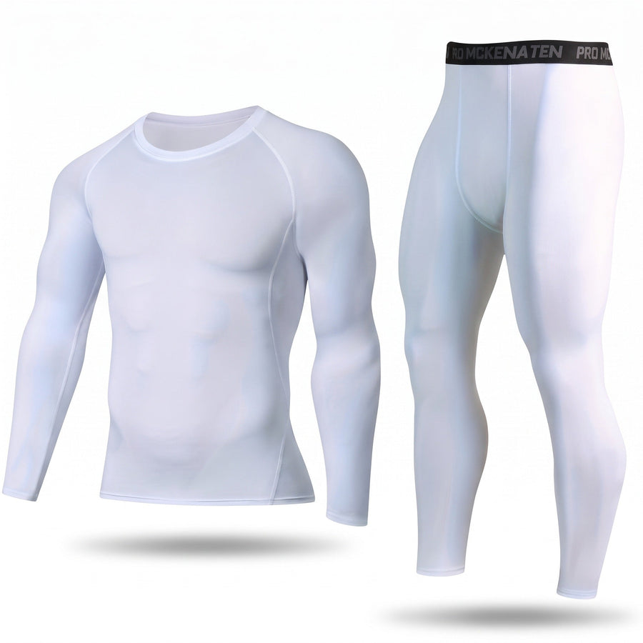 Two Piece Thermal Base Layer Set in High Stretch Fabric - product view 1 | Buffalo Gears