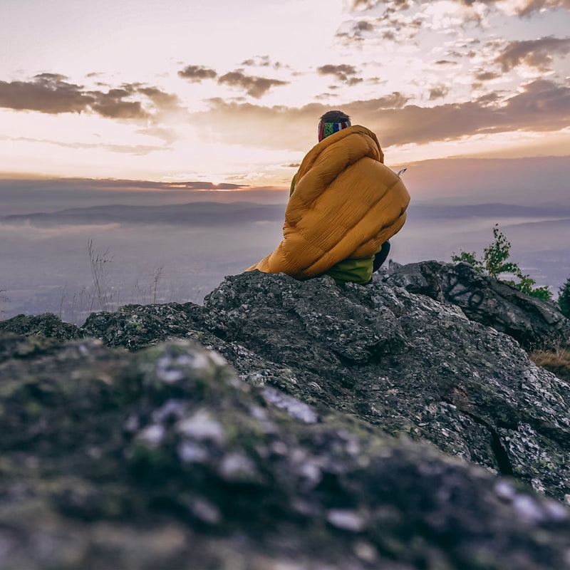 Ultralight Down Mummy Sleeping Bag for Three-Season Trekking - product view 3 | Buffalo Gears