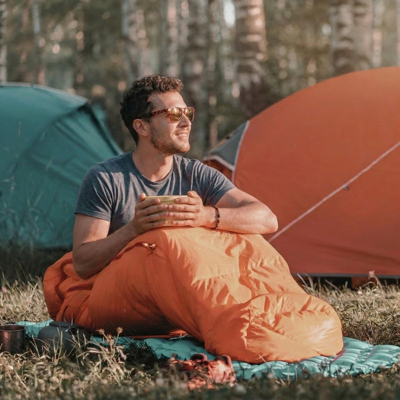 Ultralight Down Mummy Sleeping Bag for Three-Season Trekking - product view 5 | Buffalo Gears