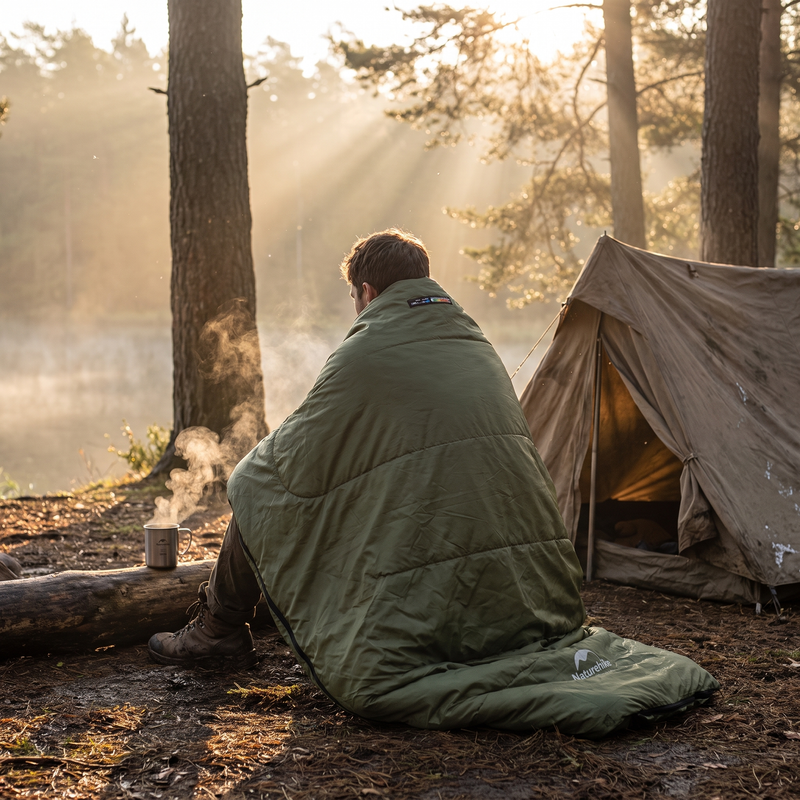 Ultralight Packable Sleeping Bag for Summer Backpacking - product view 2 | Buffalo Gears