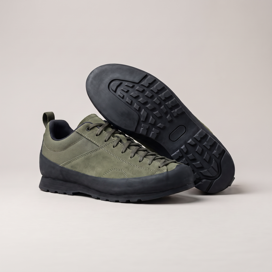 Unisex Approach Shoes Sticky Rubber Outsole Scrambling Hiking - Olive | Buffalo Gears