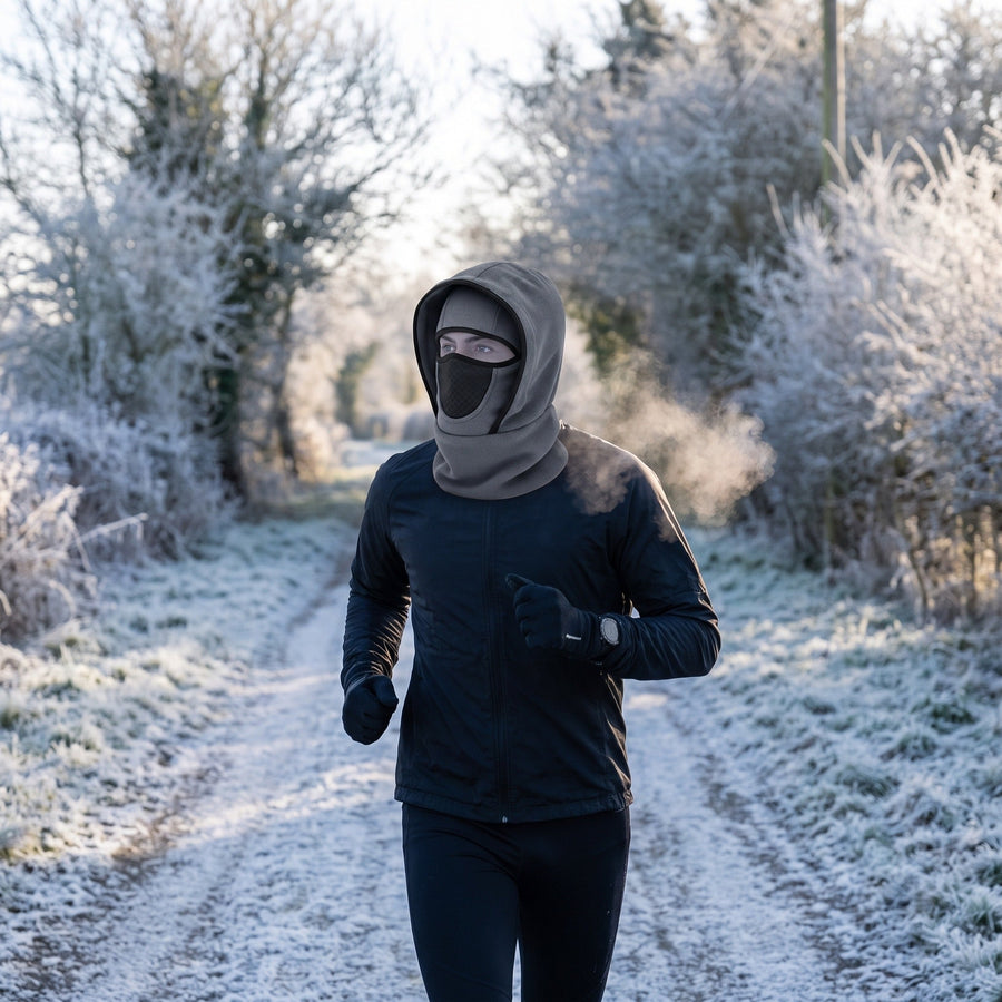 Unisex Knitted Balaclava with Full Face and Neck Cover - product view 5 | Buffalo Gears