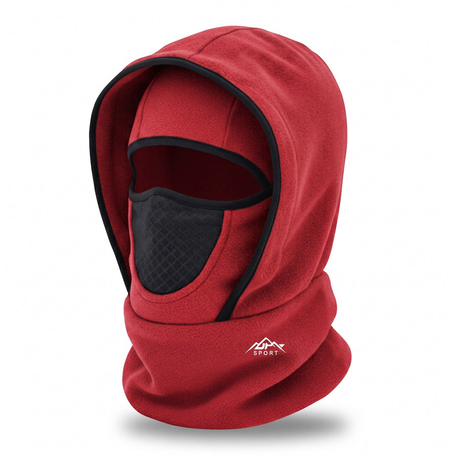 Unisex Knitted Balaclava with Full Face and Neck Cover - product view 7 | Buffalo Gears
