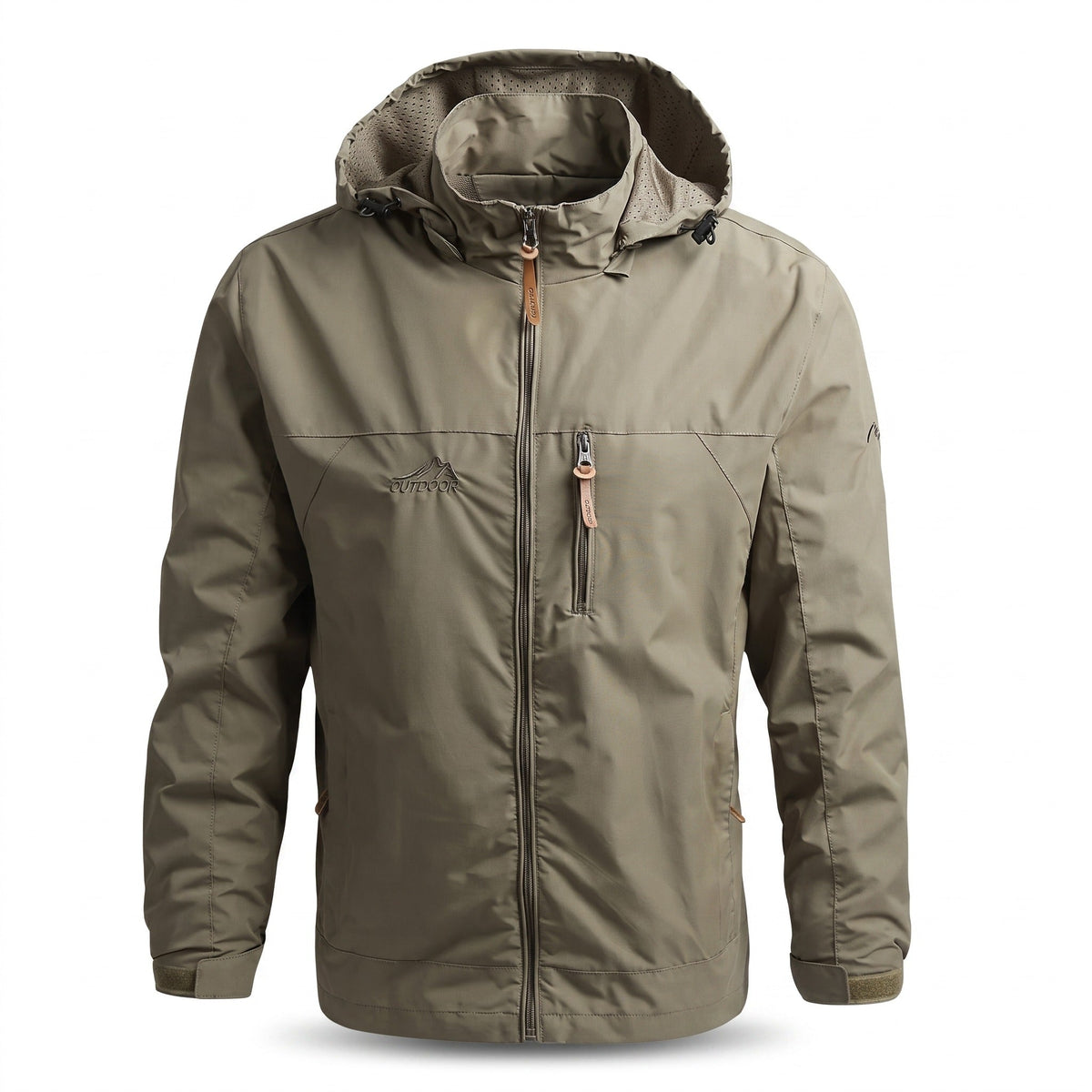 Unisex Mountain Shell Jacket for Wind and Sudden Showers - product view 1 | Buffalo Gears