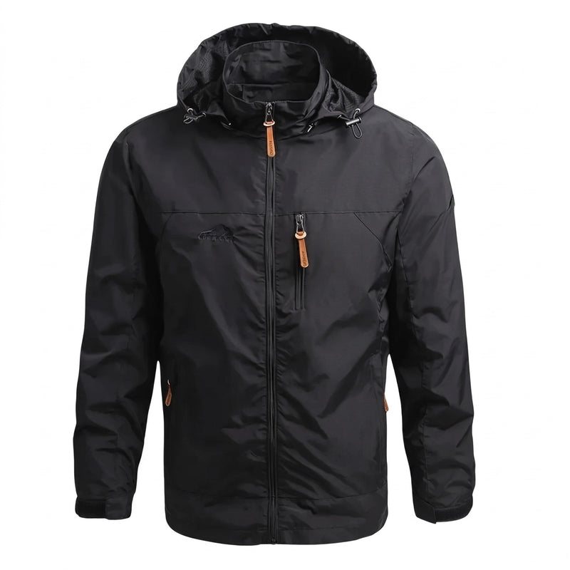 Unisex Mountain Shell Jacket for Wind and Sudden Showers - product view 6 | Buffalo Gears