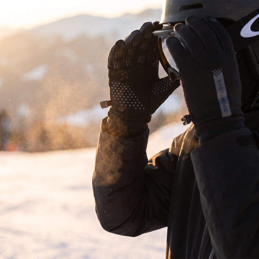 Unisex Wind Resistant Sport Gloves for Skiing and Cycling - product view 3 | Buffalo Gears
