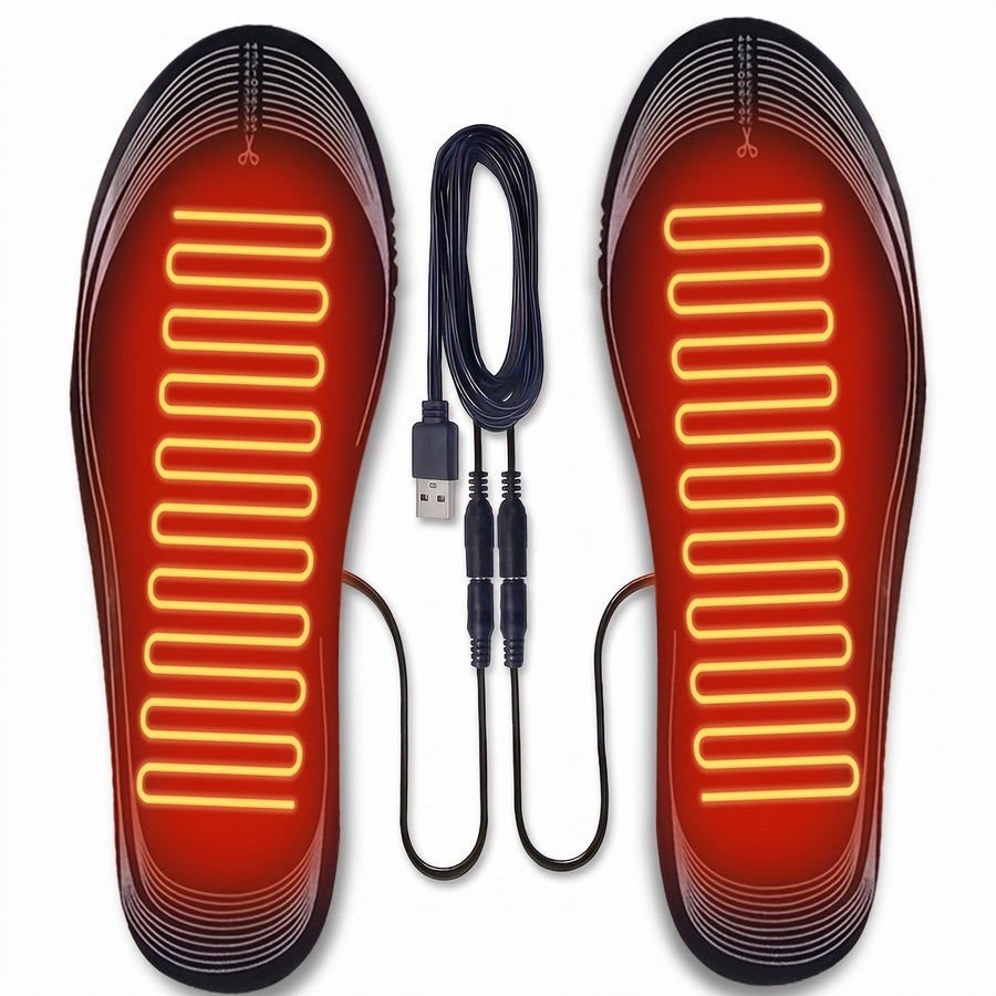 USB Heated Insoles in EVA That Trim to Your Own Size - product view 1 | Buffalo Gears