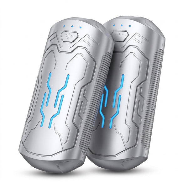USB Rechargeable Hand Warmers, Set of 2 with 3000mAh Batteries