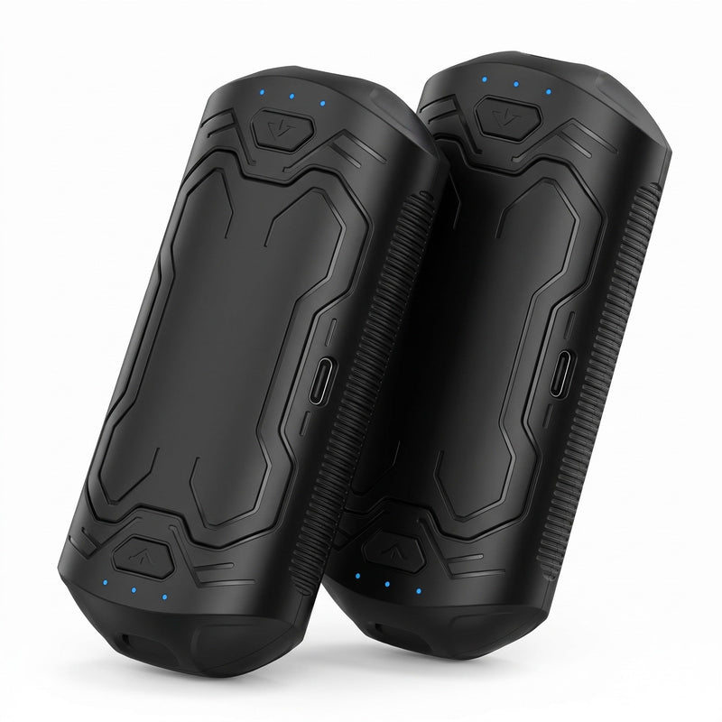 USB Rechargeable Hand Warmers, Set of 2 with 3000mAh Batteries - product view 5 | Buffalo Gears