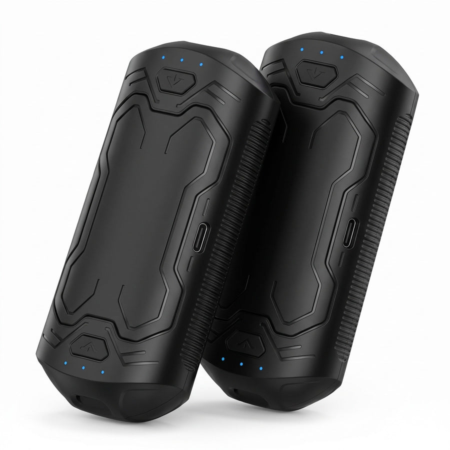 USB Rechargeable Hand Warmers, Set of 2 with 3000mAh Batteries - product view 5 | Buffalo Gears
