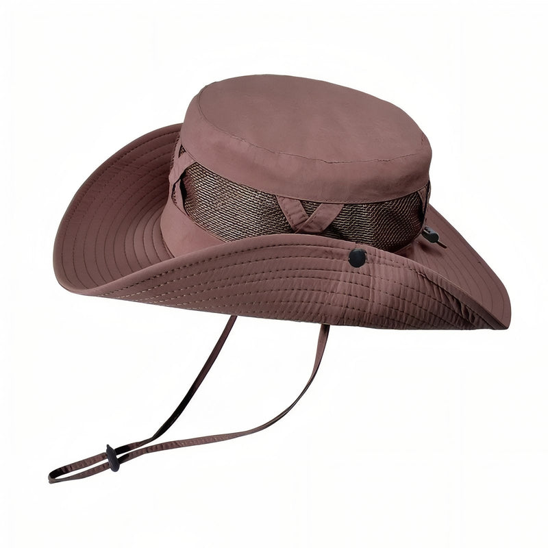Ventilated Wide Brim Hat for Sunny Trail Hikes - product view 15 | Buffalo Gears