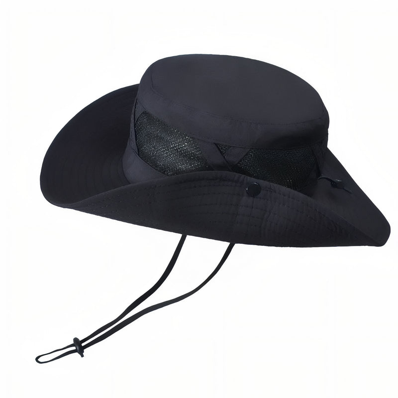 Ventilated Wide Brim Hat for Sunny Trail Hikes - product view 21 | Buffalo Gears