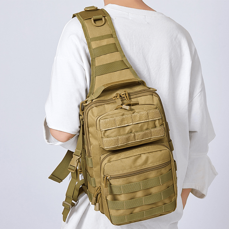 Water-Resistant Molle Sling Bag for Everyday Carry - product view 4 | Buffalo Gears