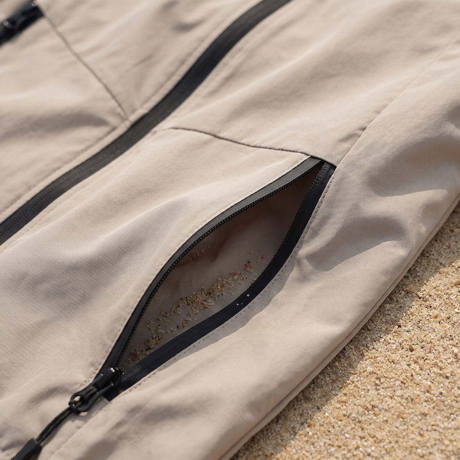 Windbreaker Jacket for Women, Mid Length and Loose - product view 3 | Buffalo Gears