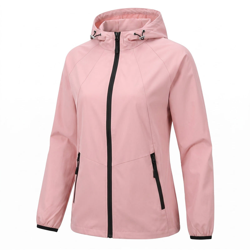 Windbreaker Jacket for Women, Mid Length and Loose - product view 6 | Buffalo Gears