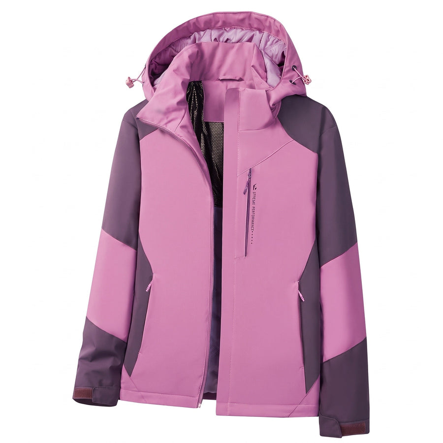Winter Windbreaker for Women, Colour Block Design - product view 1 | Buffalo Gears