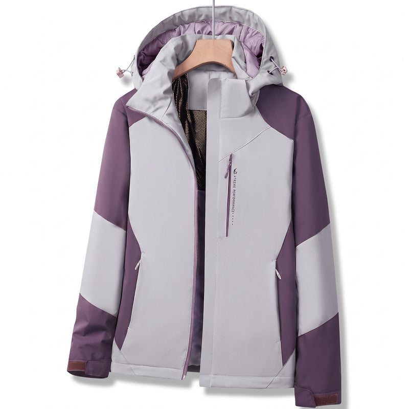 Winter Windbreaker for Women, Colour Block Design - product view 7 | Buffalo Gears