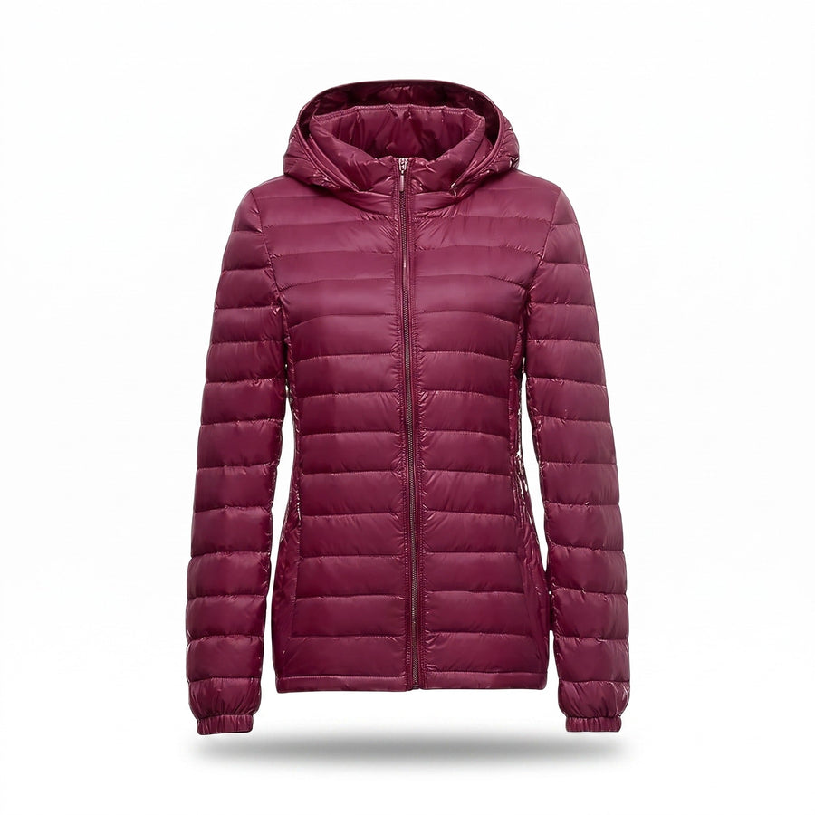 Women's 90% Duck Down Winter Parka for Cold Weather Trekking - product view 6 | Buffalo Gears