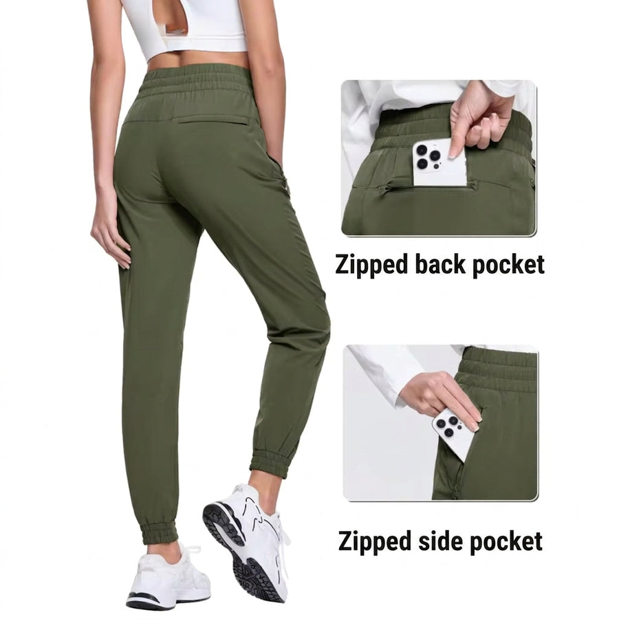 Women's Breathable Stretch Trousers for Summer Treks - product view 2 | Buffalo Gears