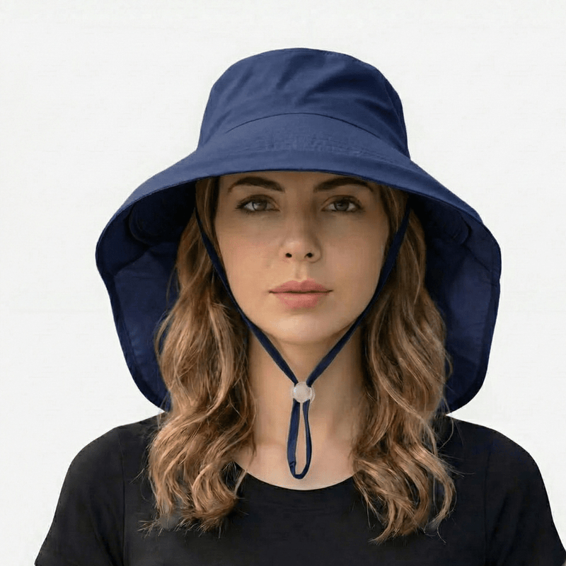Women's Breathable Wide-Brim Sun Hat for the Outdoors - product view 2 | Buffalo Gears