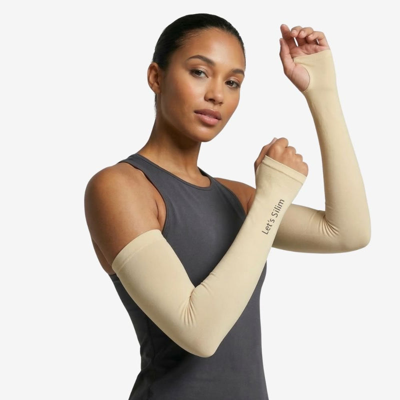 Women's Cooling Sun Sleeves for Hiking and Cycling - product view 13 | Buffalo Gears
