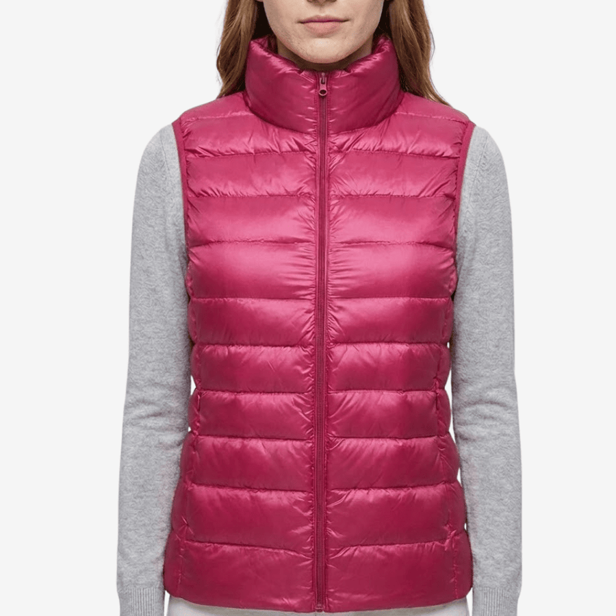 Women's Down-Filled Vest for Packable Outdoor Layering - product view 1 | Buffalo Gears