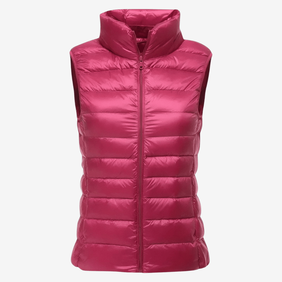 Women's Down-Filled Vest for Packable Outdoor Layering - product view 2 | Buffalo Gears