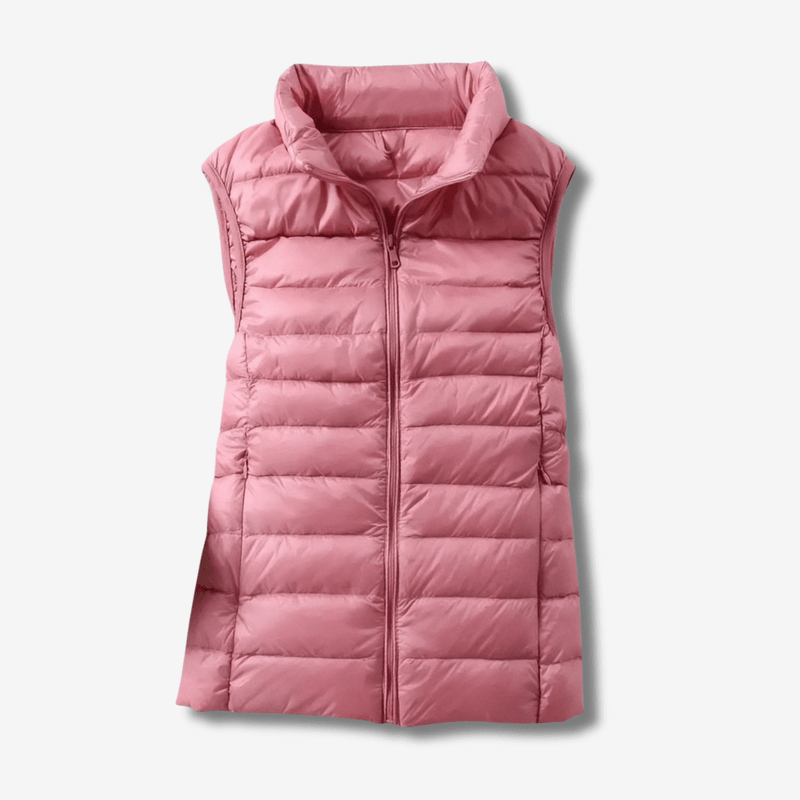 Women's Down-Filled Vest for Packable Outdoor Layering - product view 11 | Buffalo Gears
