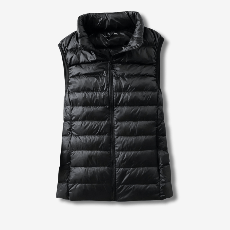 Women's Down-Filled Vest for Packable Outdoor Layering - product view 12 | Buffalo Gears