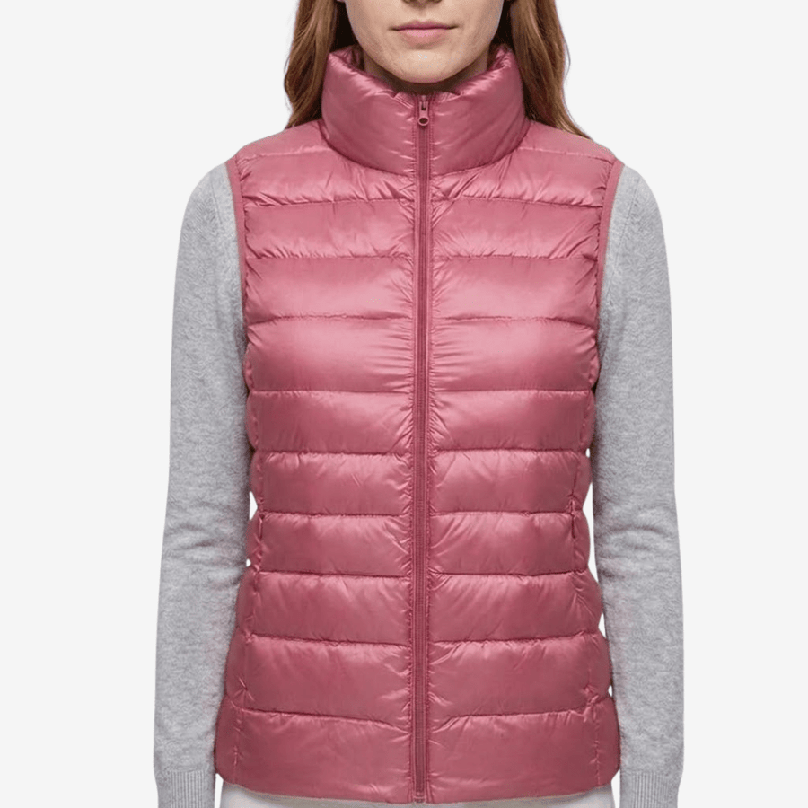 Women's Down-Filled Vest for Packable Outdoor Layering - product view 21 | Buffalo Gears