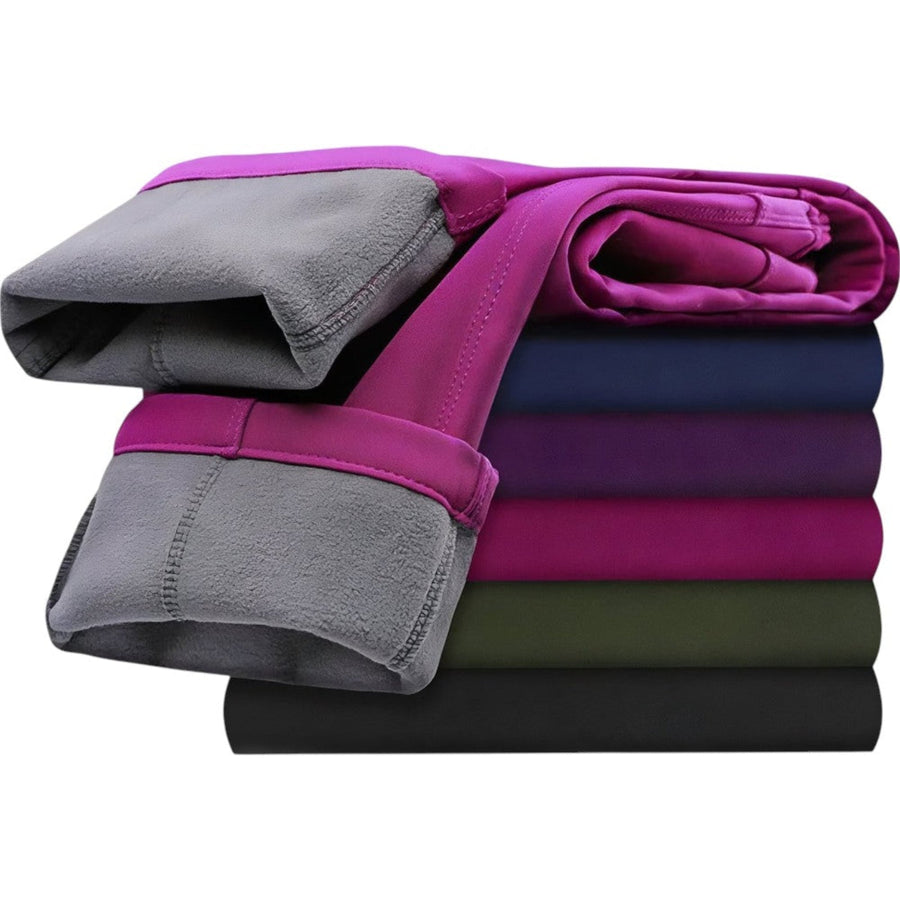 Women's Fleece-Lined Windproof Trekking Trousers - product view 7 | Buffalo Gears