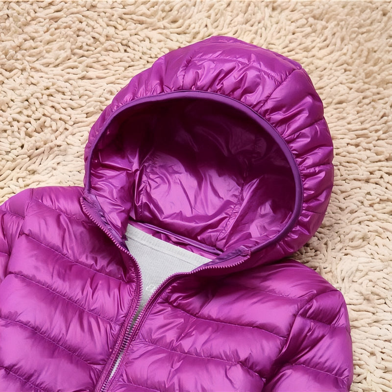 Women's Packable Down Jacket for Trekking and Travel - product view 6 | Buffalo Gears