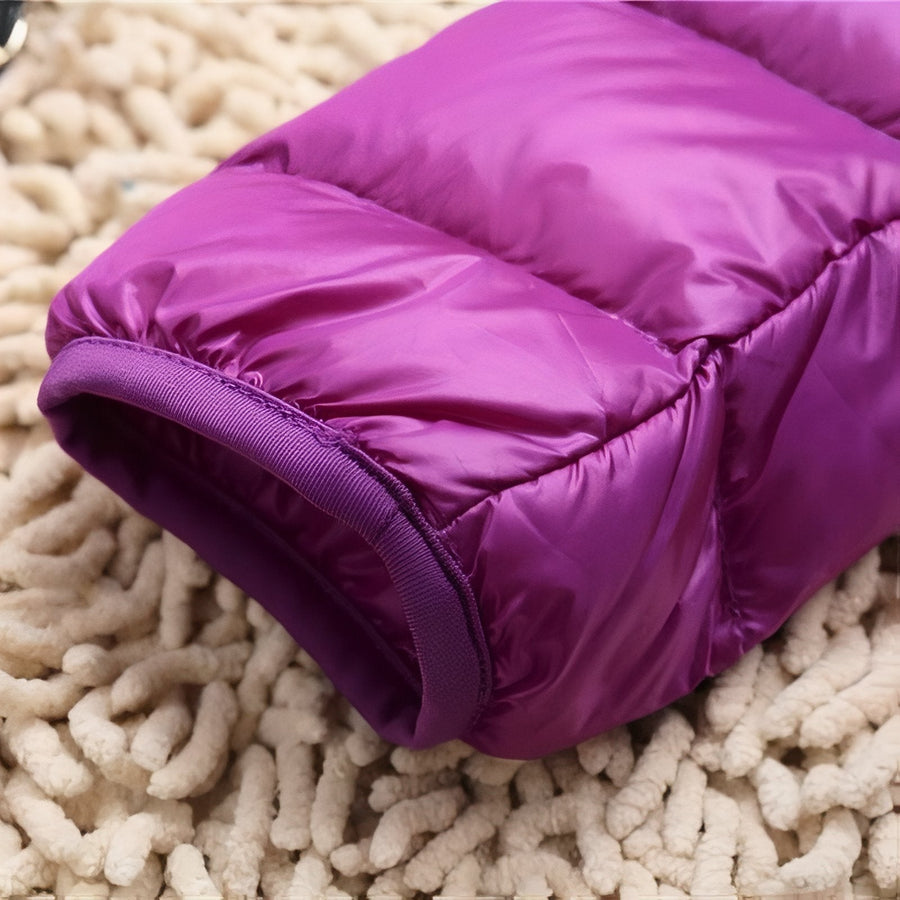 Women's Packable Down Jacket for Trekking and Travel - product view 9 | Buffalo Gears