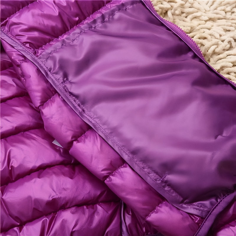 Women's Packable Down Jacket for Trekking and Travel - product view 10 | Buffalo Gears