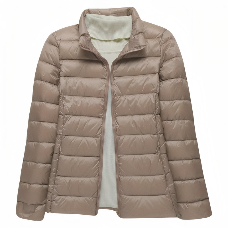 Women's Packable Down Jacket for Trekking and Travel - product view 19 | Buffalo Gears
