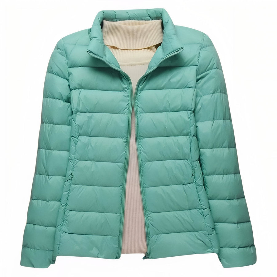 Women's Packable Down Jacket for Trekking and Travel - product view 21 | Buffalo Gears